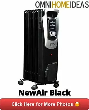 04 newair oil filled black heater ah 450b