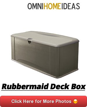 04 RUBBERMAID DECK BOX