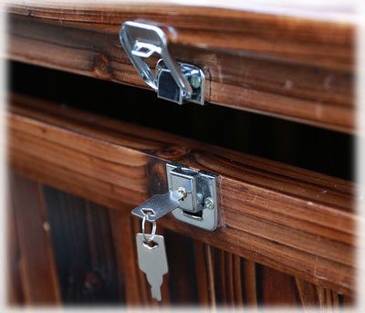 deck box security lock