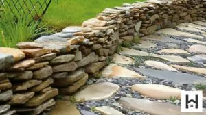 dry laid stone patio paver edging 02