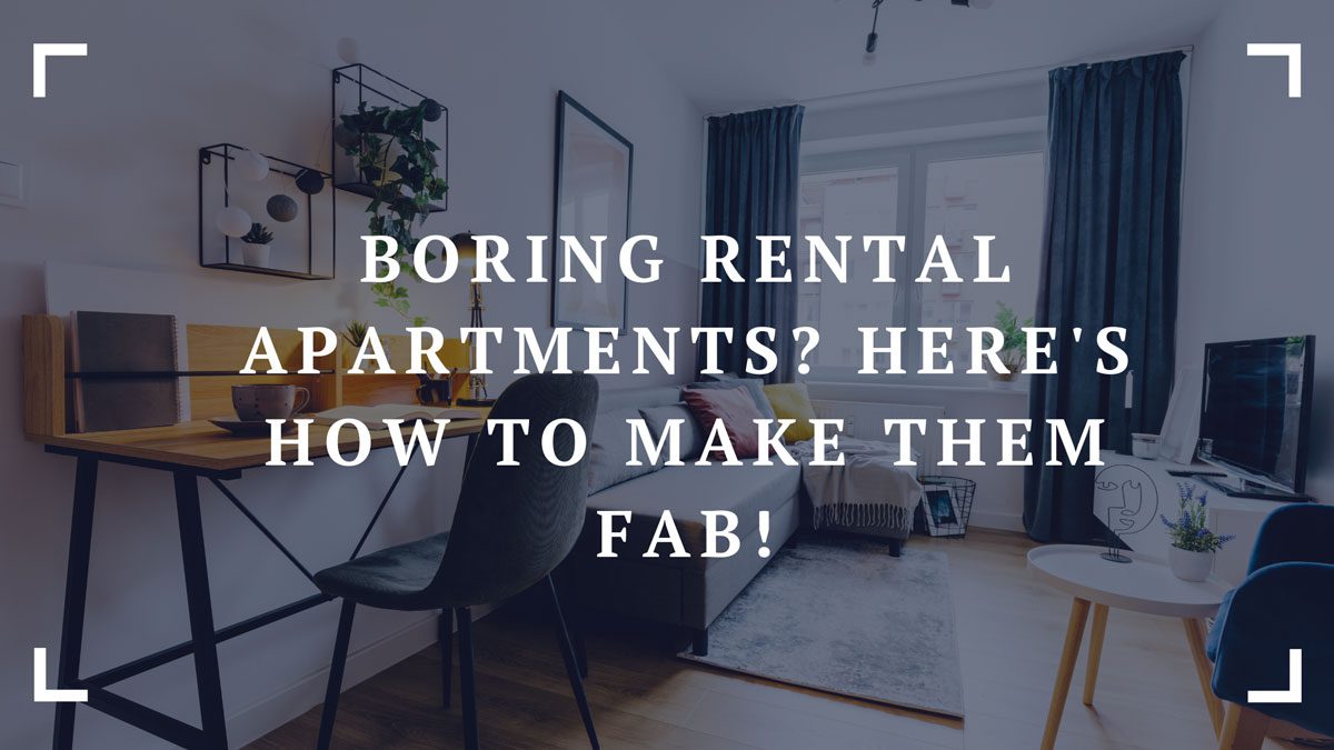 boring rental apartments heres how to make them fab