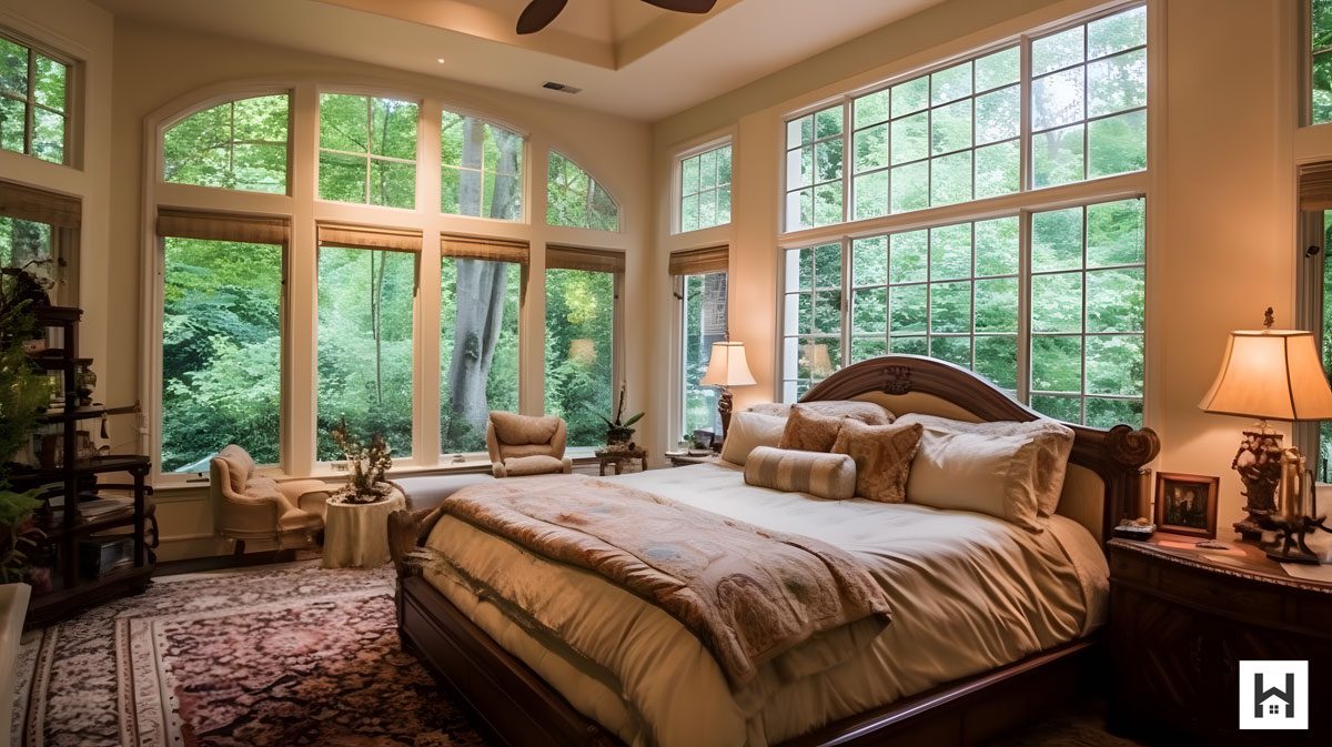 luxury comfort bedroom