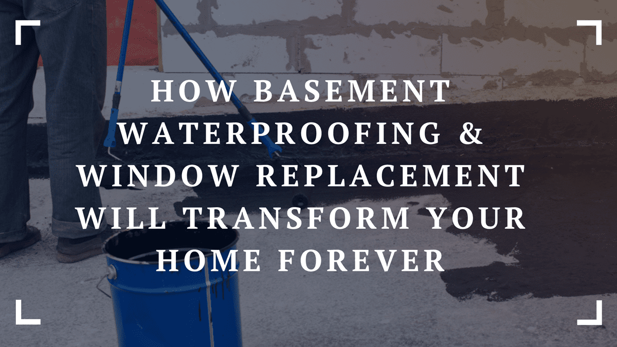 how basement waterproofing window replacement will transform your home forever