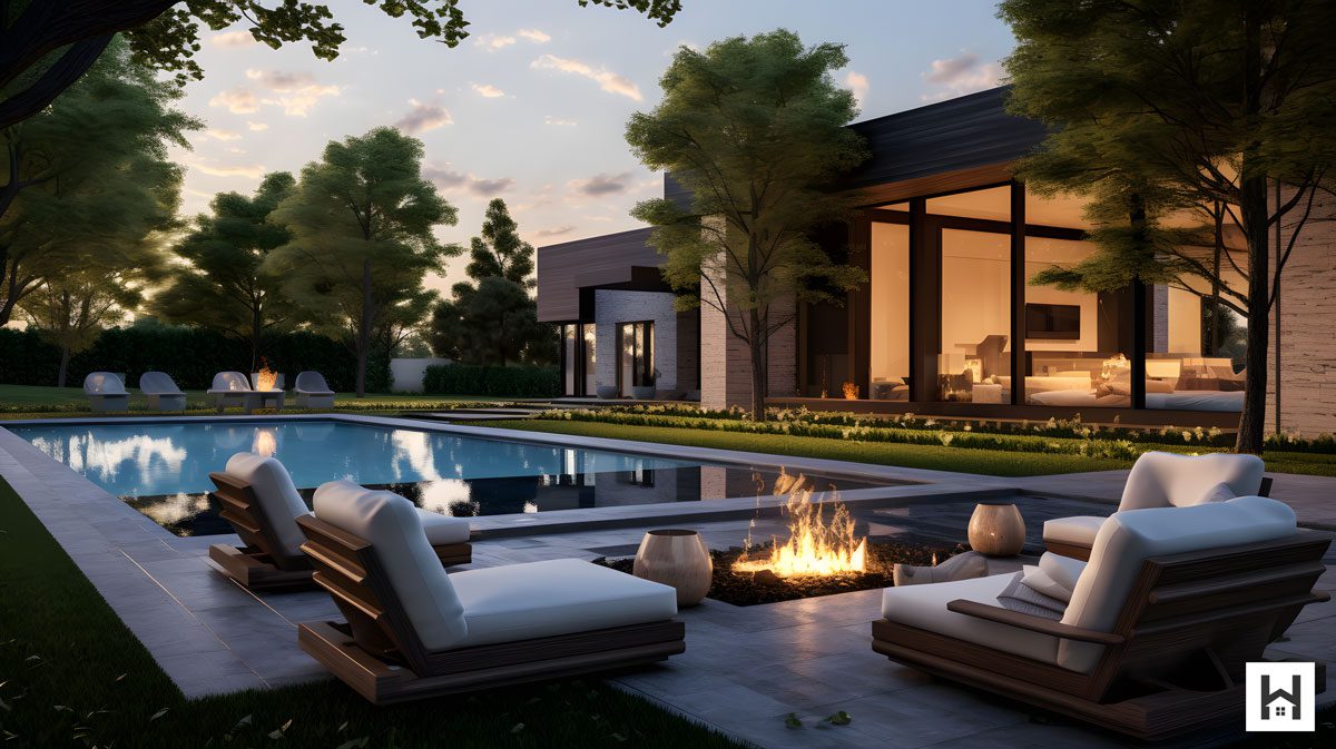outdoor spaces an oasis of calm