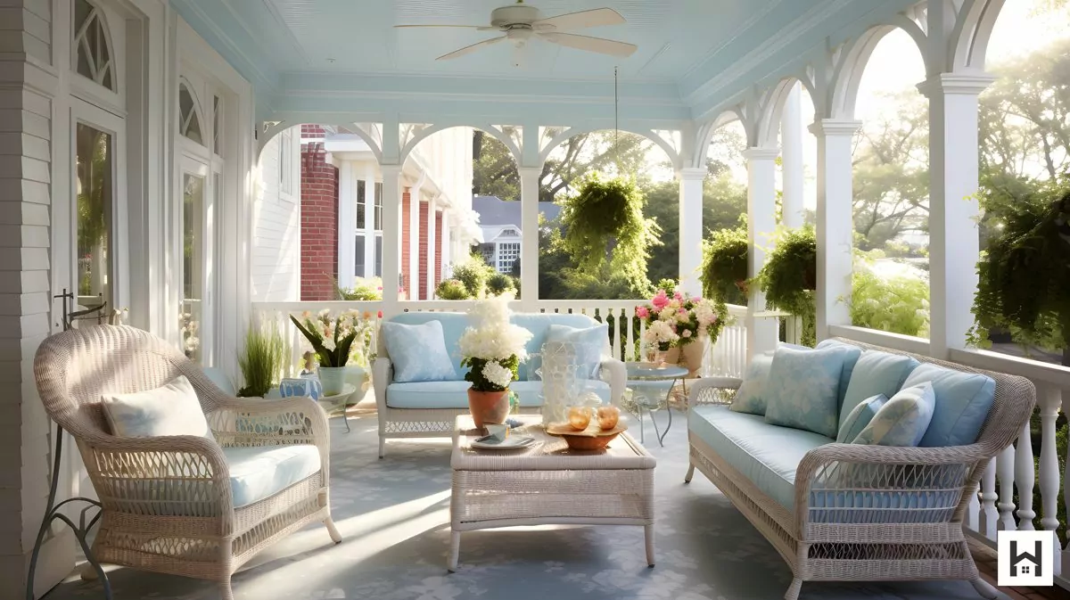 powder blue porch ceiling classic and timeless 1