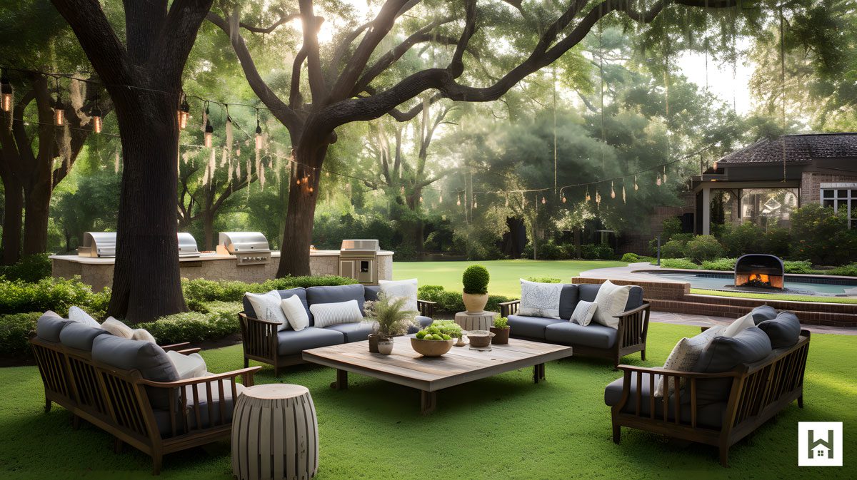 willie robertson house outdoor space